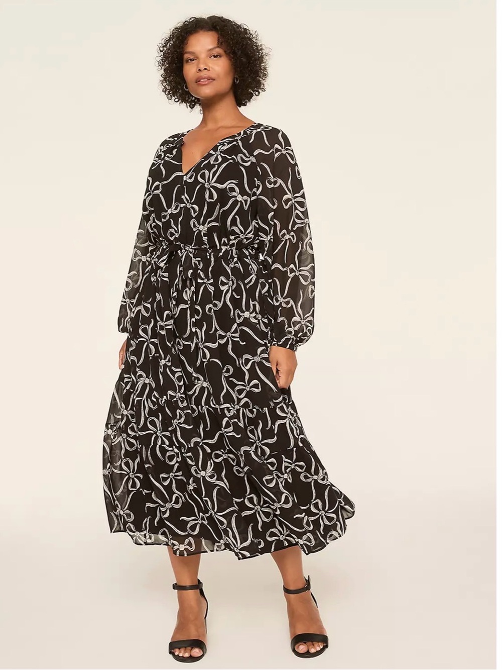 Lane Bryant NWT Long Sleeves Lined Dress ~ Size 14/16